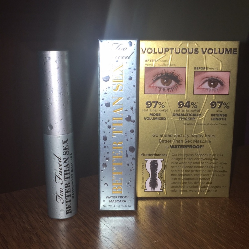 Too Faced Better Than Sex Waterproof Mascara